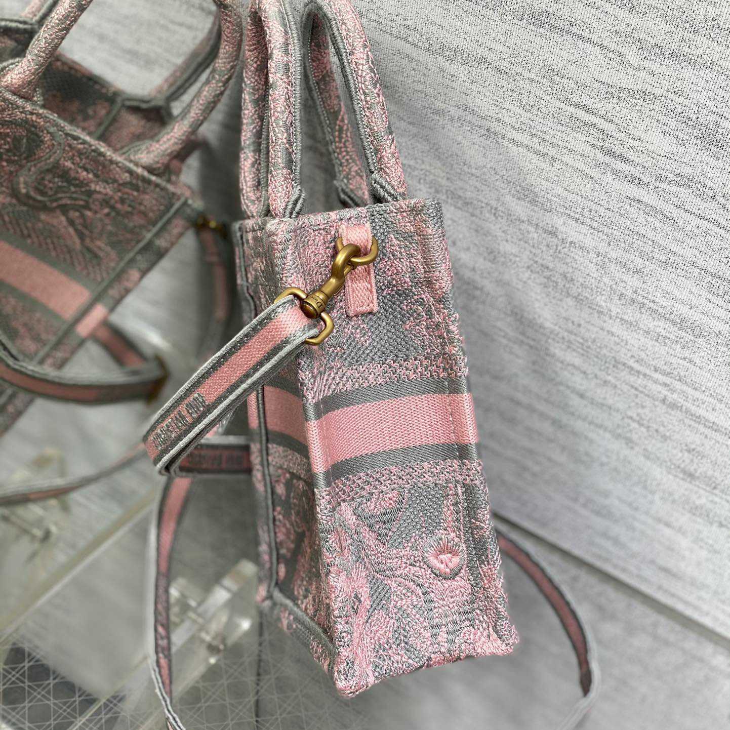 Dior Mini Dior Book Tote Phone Bag - PerfectKickZ