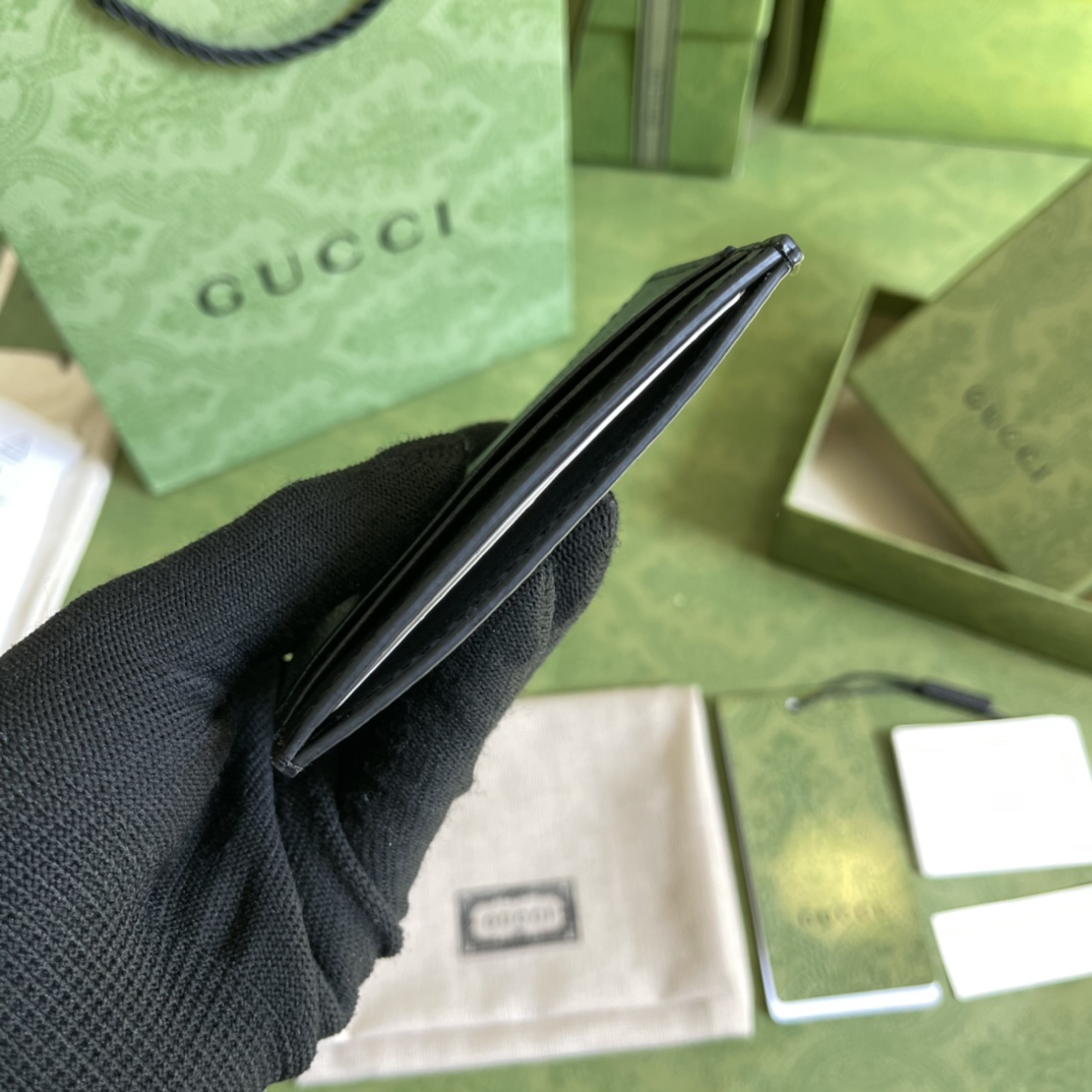 Gucci GG Marmont Leather Money Clip  (10-7CM) - PerfectKickZ