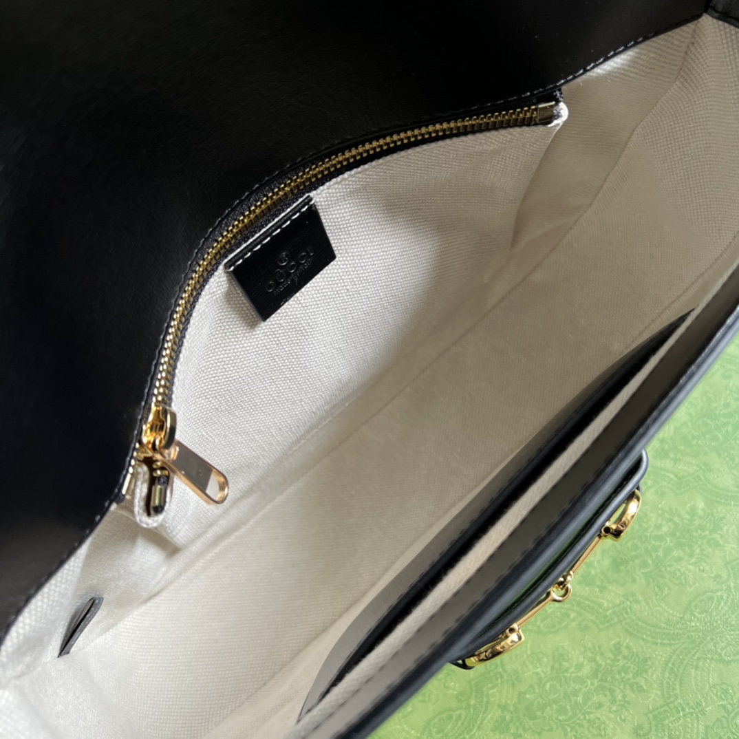 Gucci Horsebit 1955 Mini Bag(30*21*7.5cm)   - PerfectKickZ
