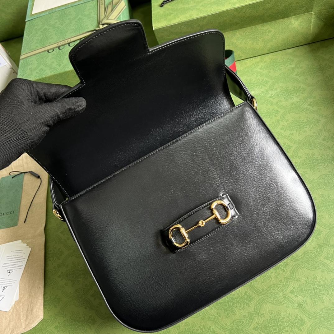 Gucci Horsebit 1955 Mini Bag(30*21*7.5cm)   - PerfectKickZ
