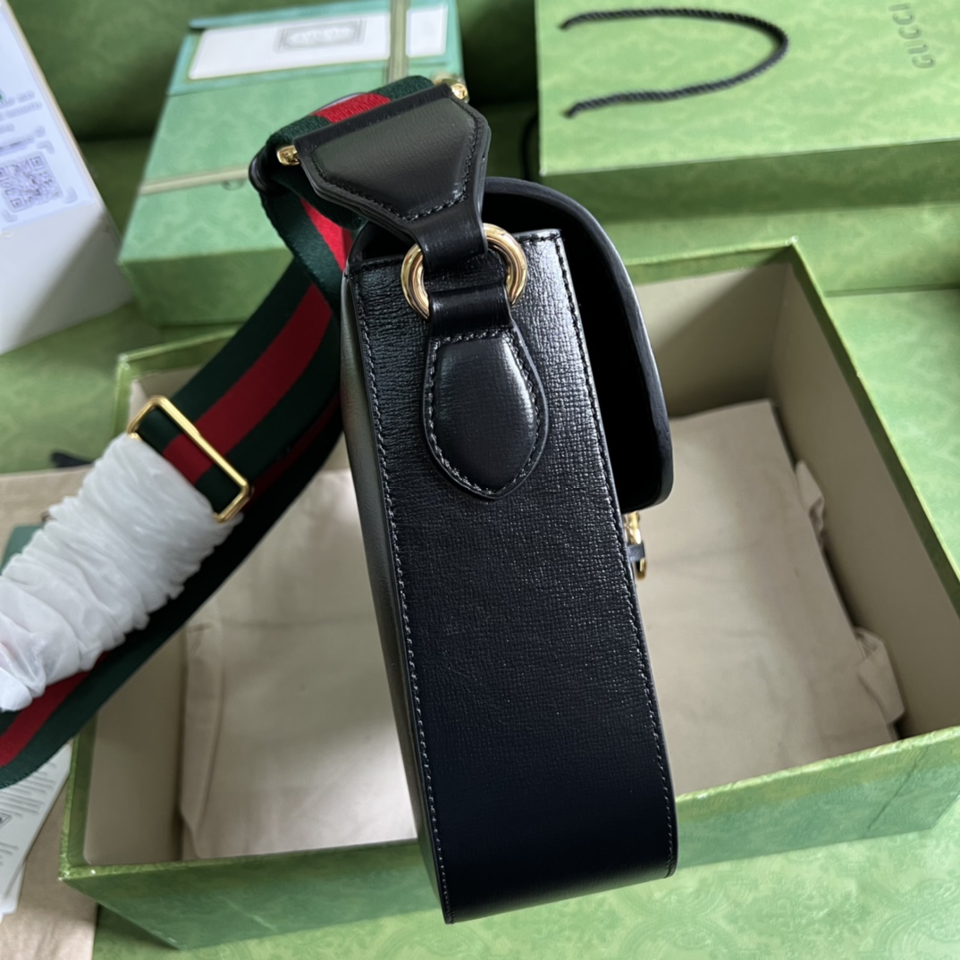 Gucci Horsebit 1955 Mini Bag(30*21*7.5cm)   - PerfectKickZ