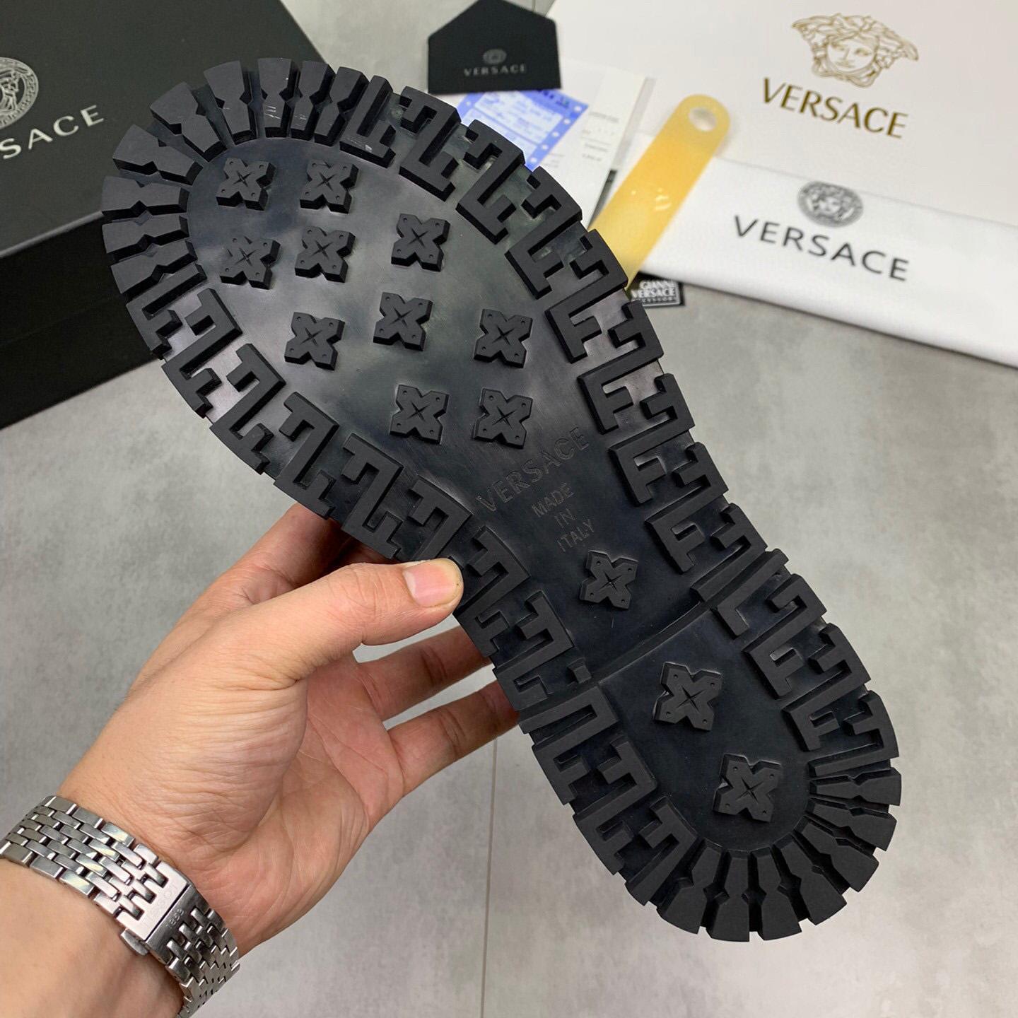 Versace Medusa Head-motif Derby Shoes - PerfectKickZ