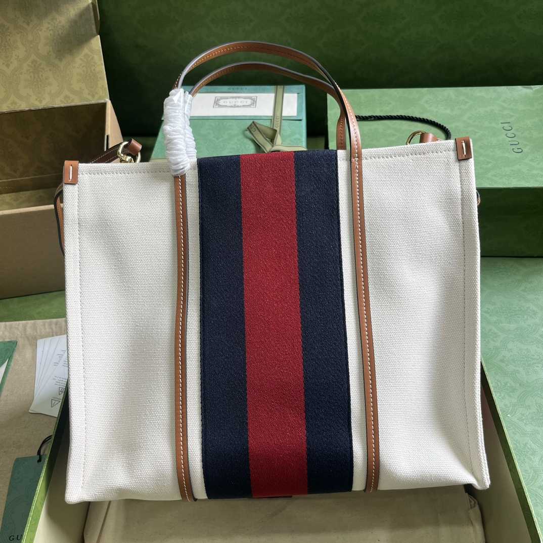 Gucci Medium Interlocking G Tote Bag (28x 34x 18.5cm) - 