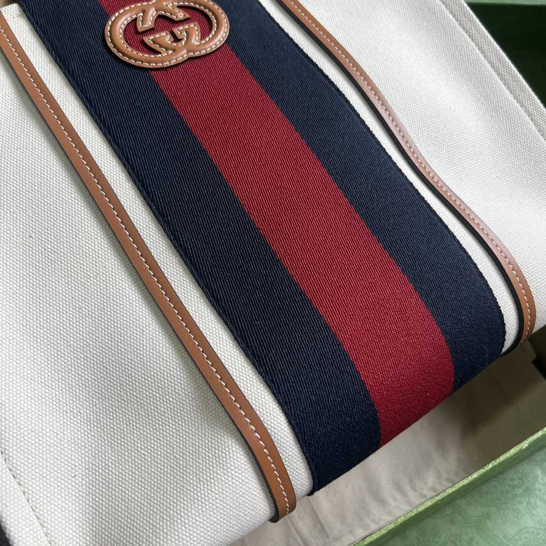 Gucci Medium Interlocking G Tote Bag (28x 34x 18.5cm) - 