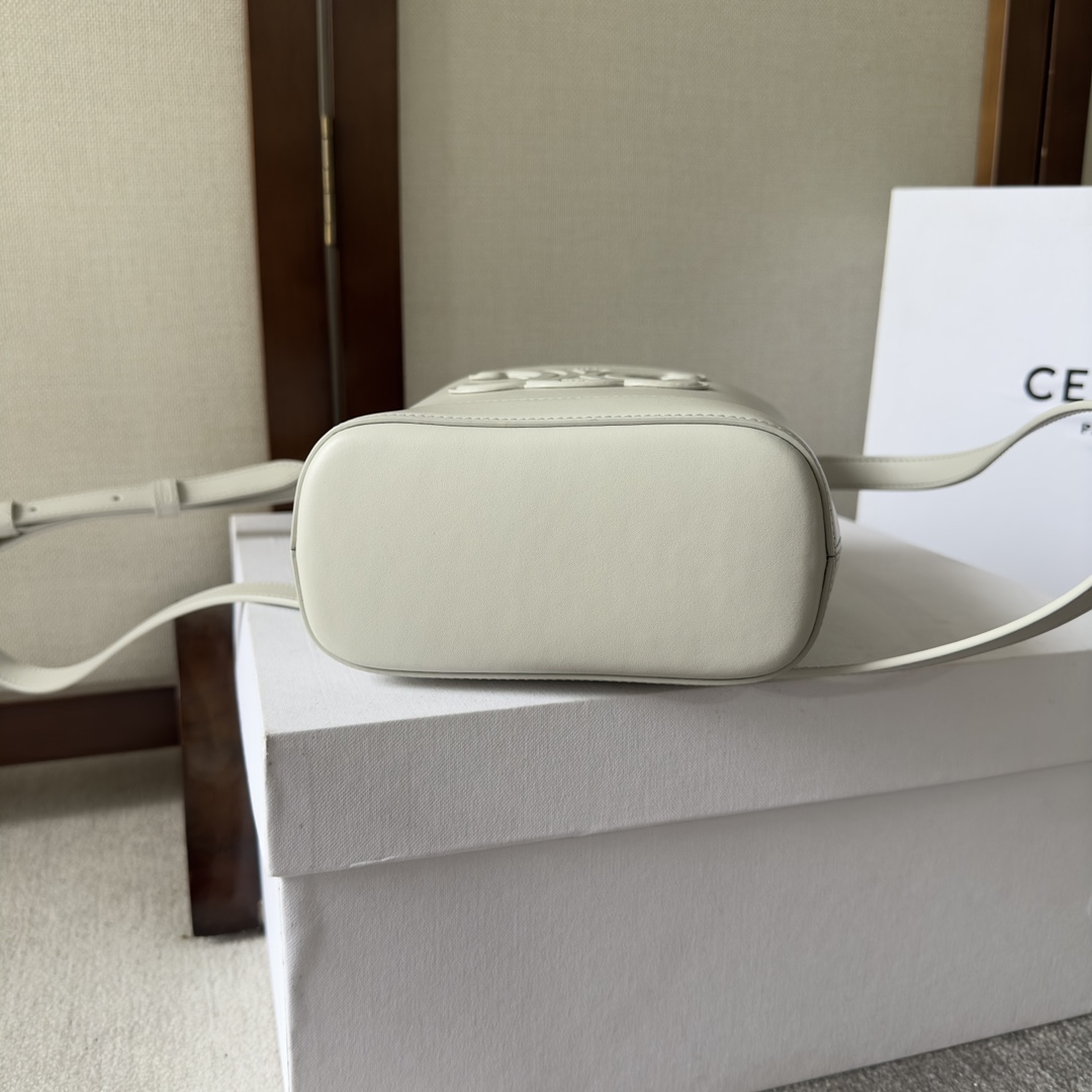 Celine Mini Bucket Cuir Triomphe In Smooth Calfskin  - PerfectKickZ