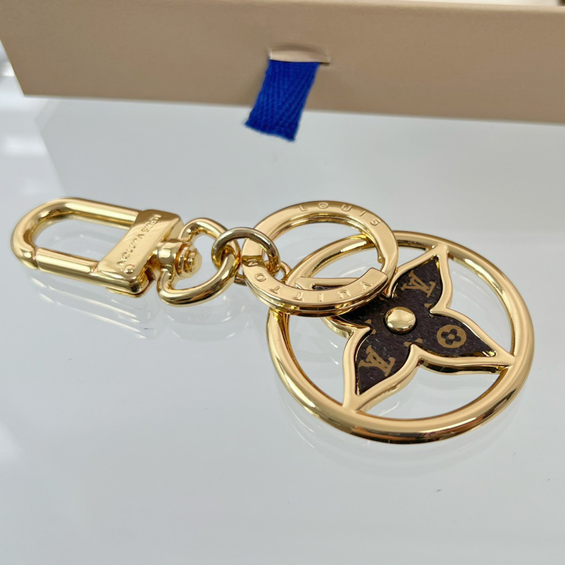 Louis Vuitton Puzzle Flower Monogram Keyring    M01207 - PerfectKickZ