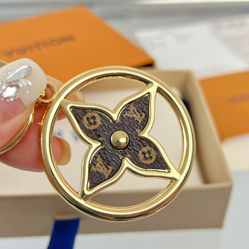 Louis Vuitton Puzzle Flower Monogram Keyring    M01207 - PerfectKickZ