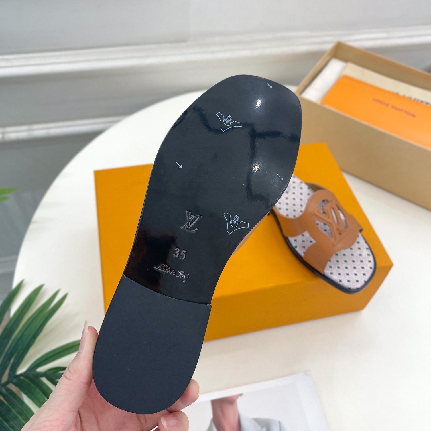 Louis Vuitton LV Isola Flat Mule - PerfectKickZ
