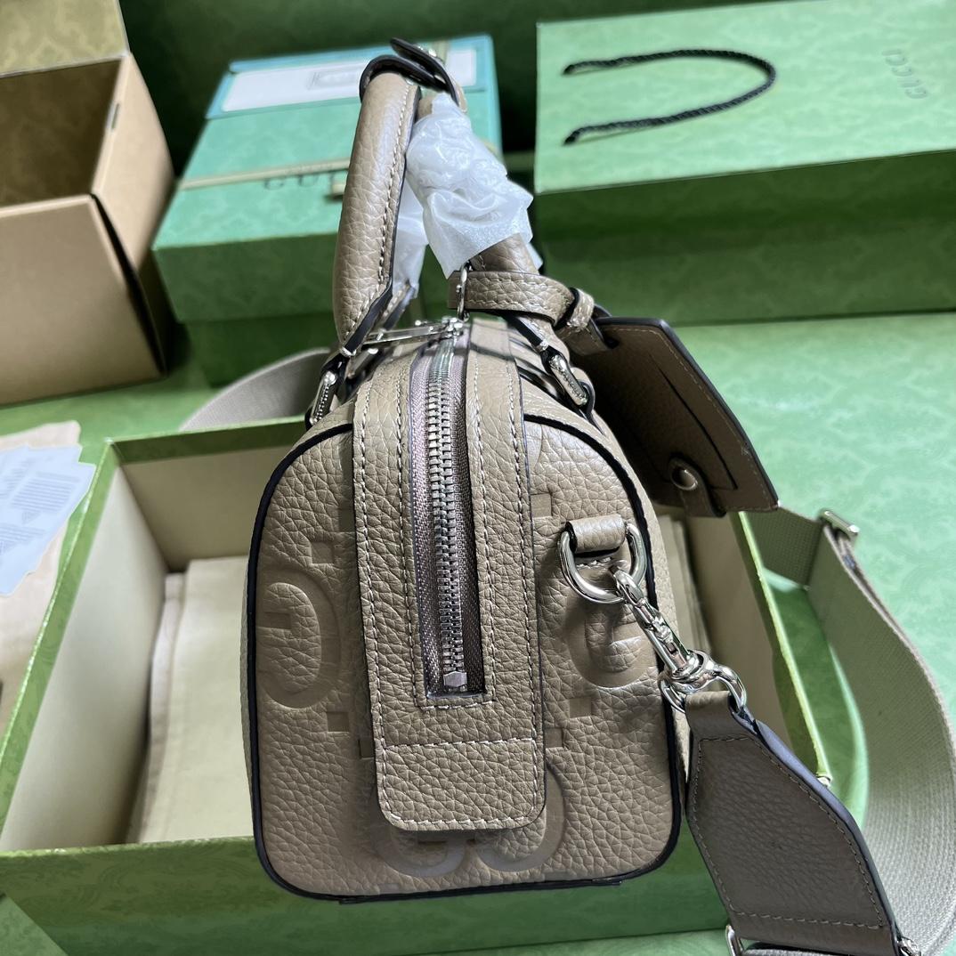 Gucci Jumbo GG Mini Duffle Bag (22-15-12.5cm) - PerfectKickZ
