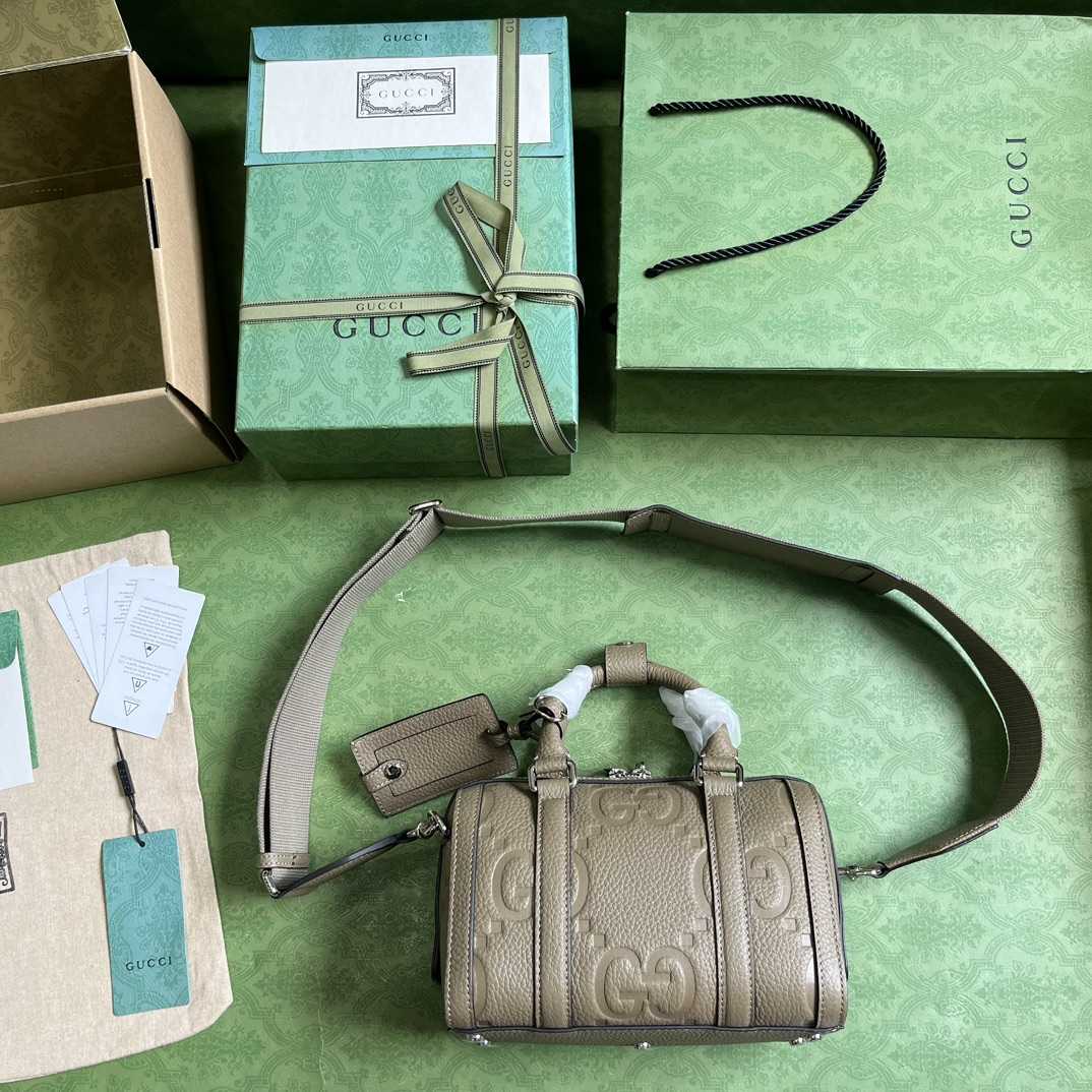 Gucci Jumbo GG Mini Duffle Bag (22-15-12.5cm) - PerfectKickZ