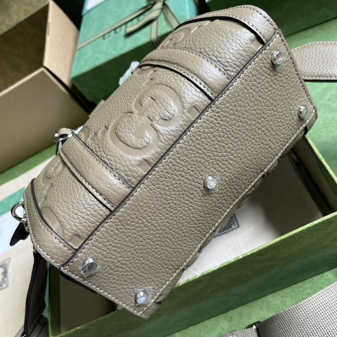 Gucci Jumbo GG Mini Duffle Bag (22-15-12.5cm) - PerfectKickZ