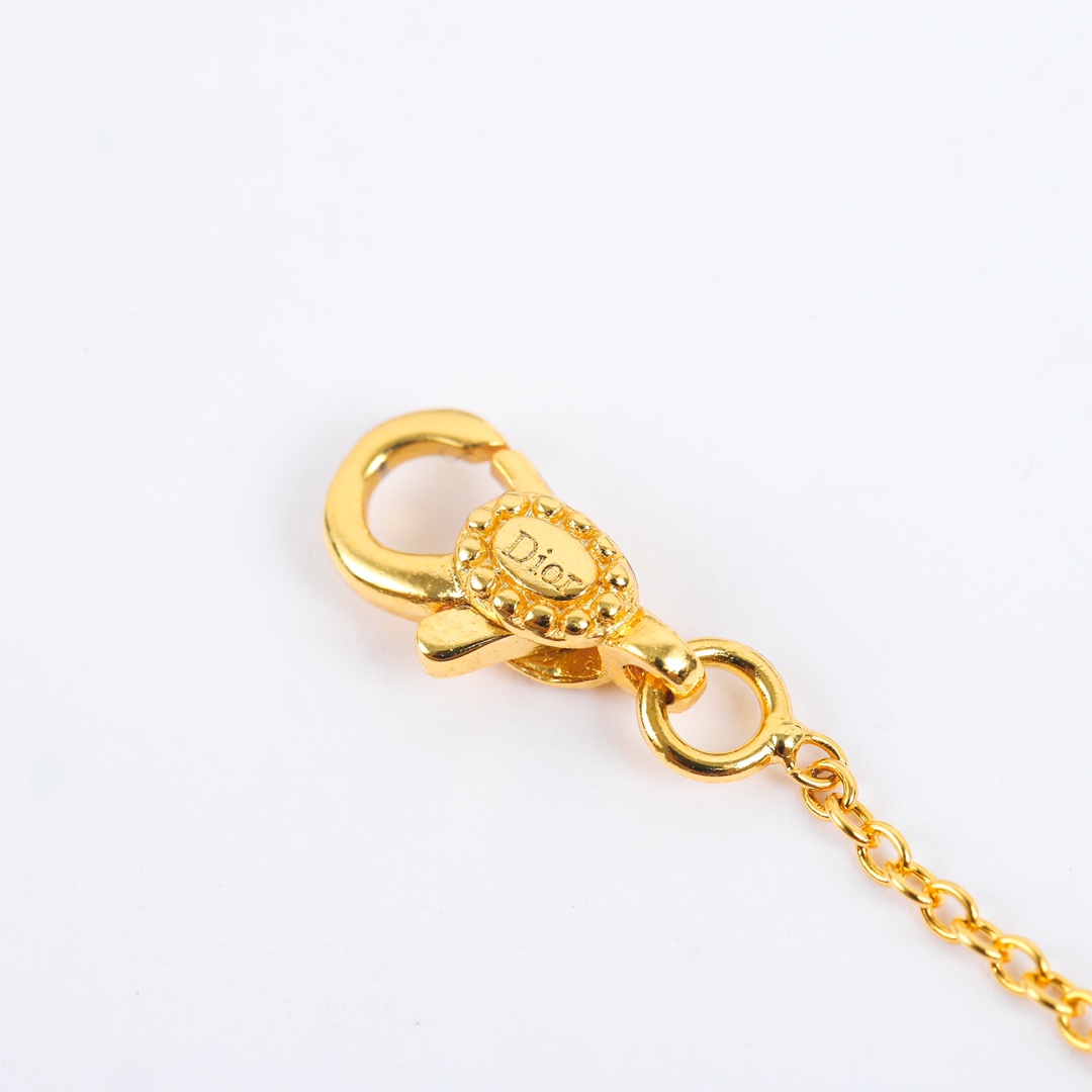 Dior Rose Des Vents and Rose Céleste Necklace - PerfectKickZ