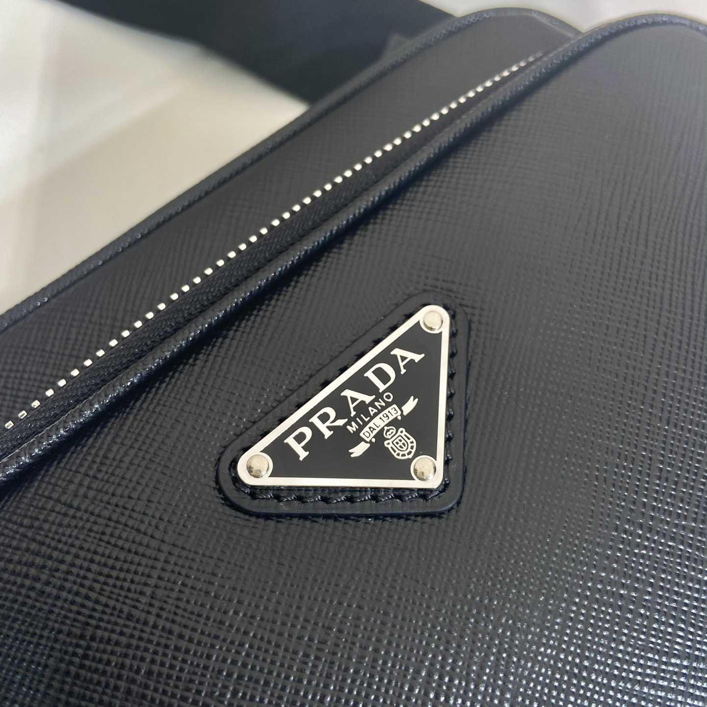 Prada Saffiano Leather Shoulder Bag - PerfectKickZ
