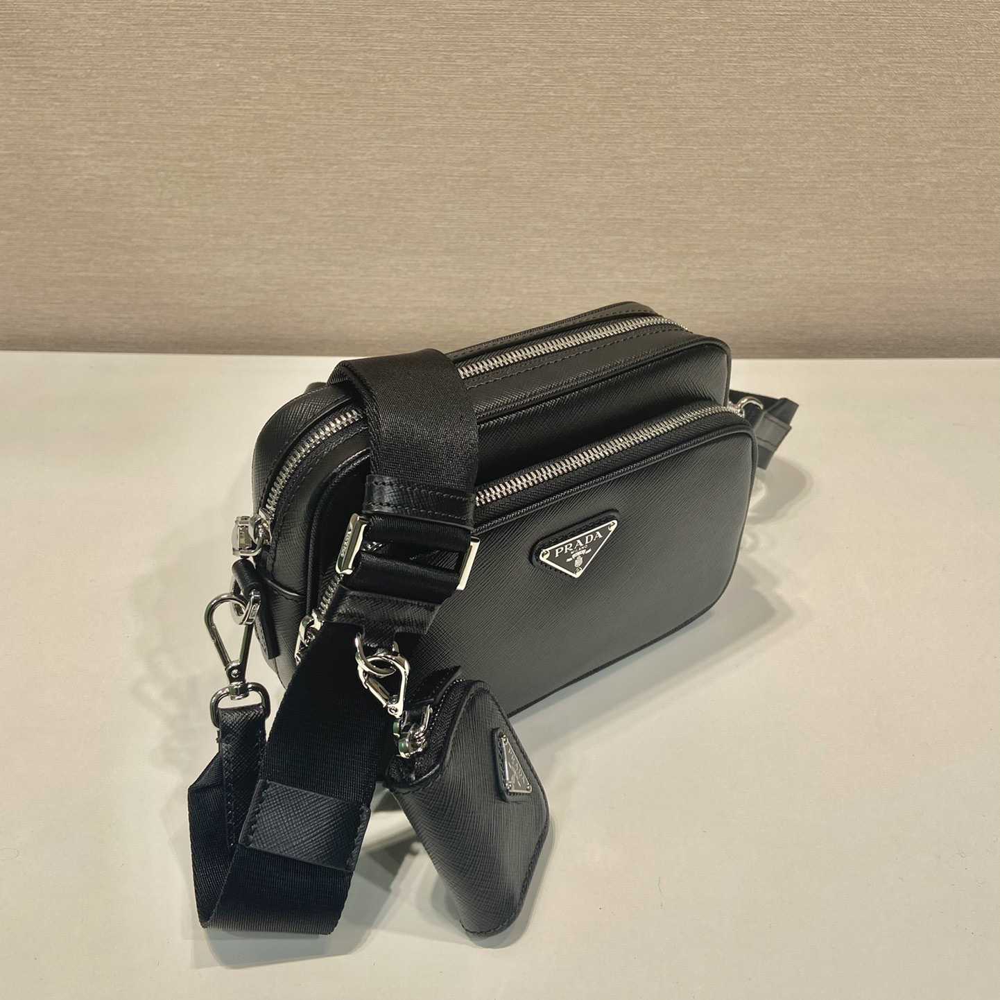Prada Saffiano Leather Shoulder Bag - PerfectKickZ