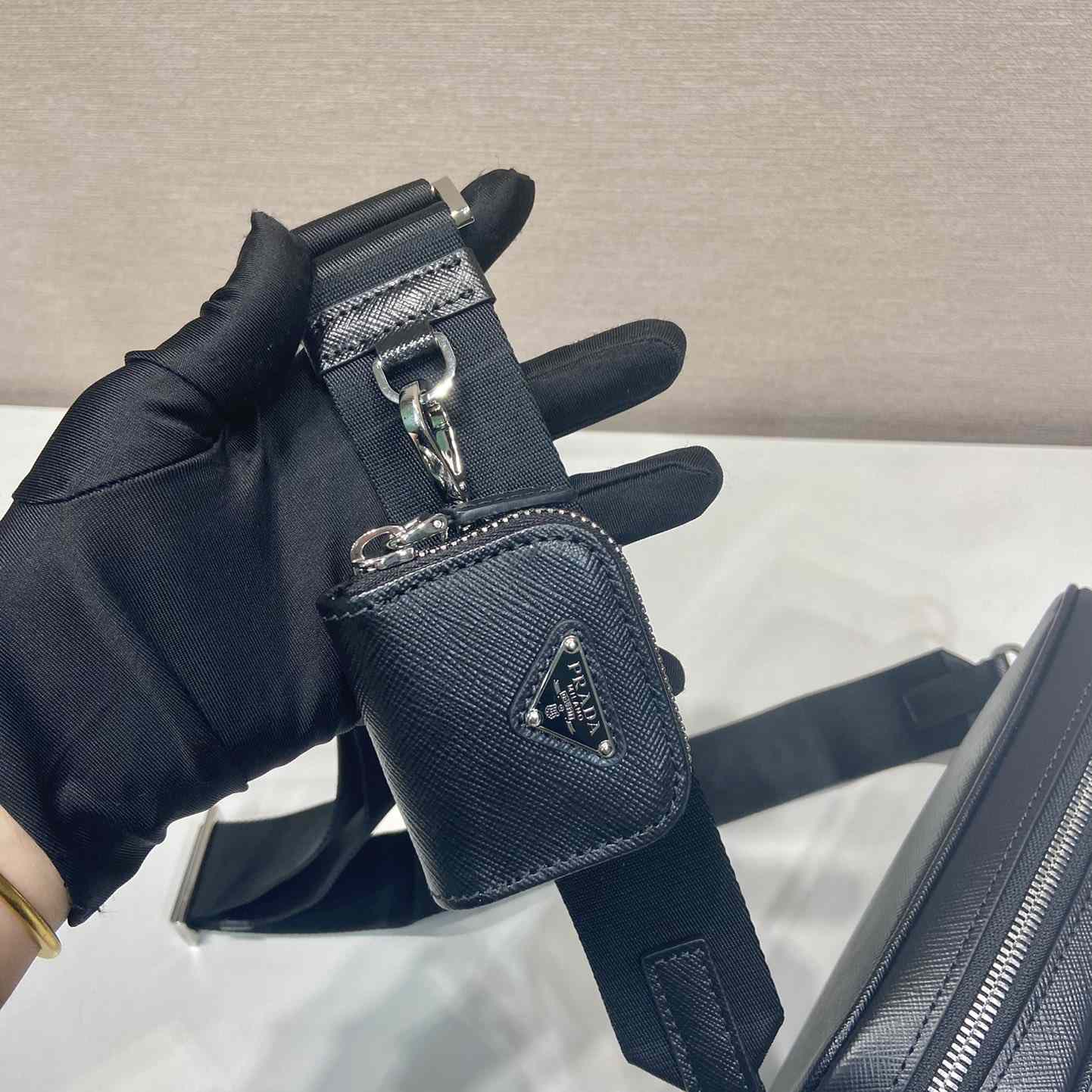 Prada Saffiano Leather Shoulder Bag - PerfectKickZ