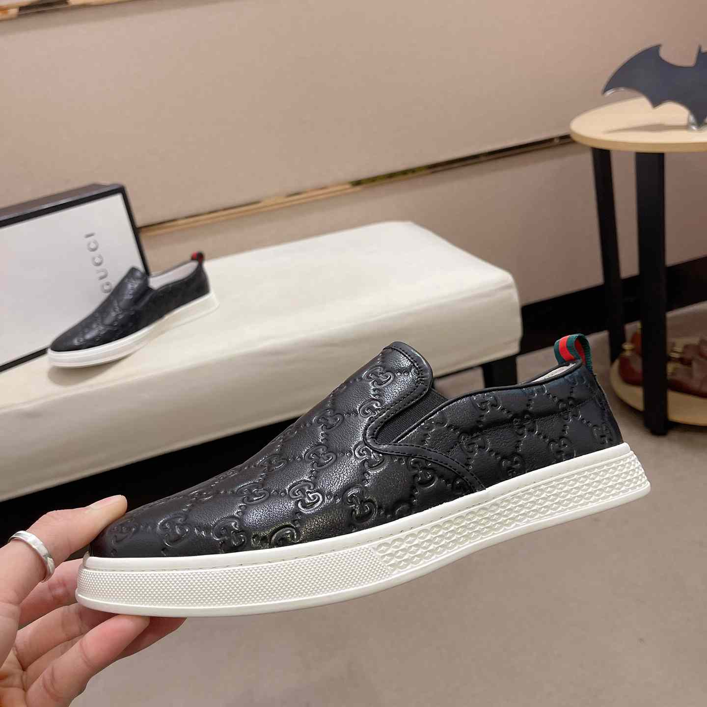 Gucci Signature Slip-on Sneakers - PerfectKickZ