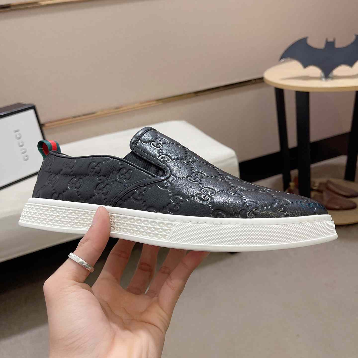 Gucci Signature Slip-on Sneakers - PerfectKickZ