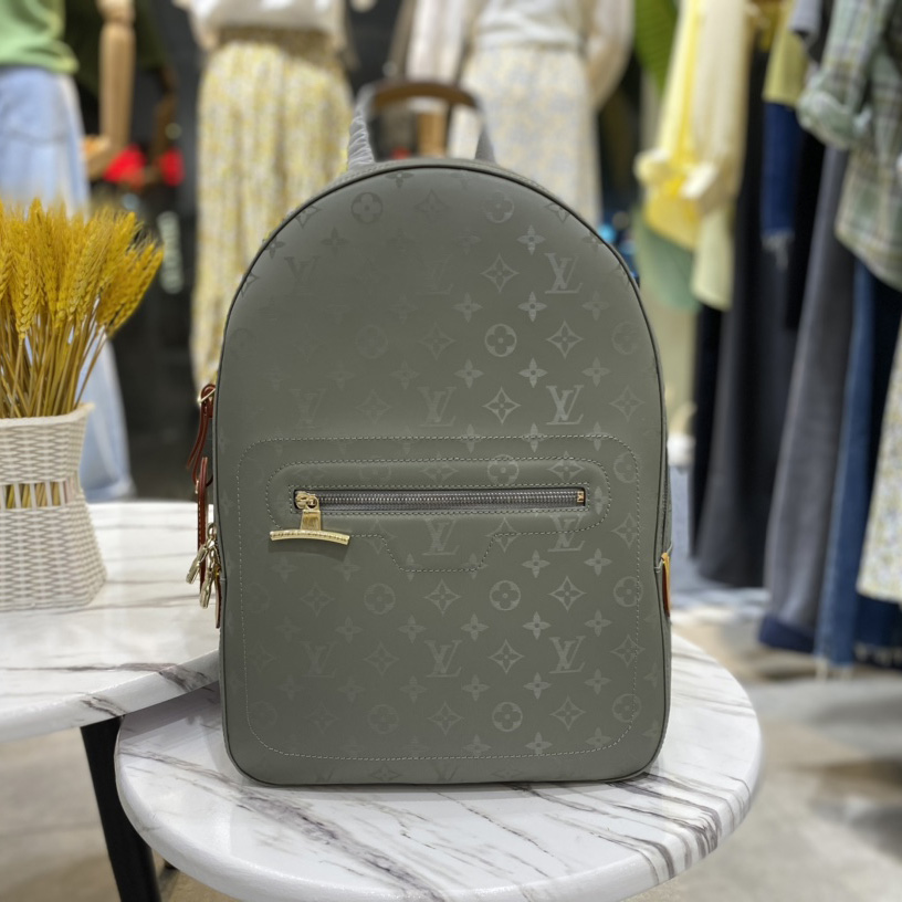 Louis Vuitton Monogram Titanium Backpack Pm Grey (32×43×13cm)  M43882 - PerfectKickZ