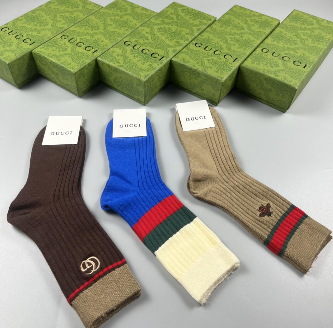 Gucci GG Socks/Box - PerfectKickZ