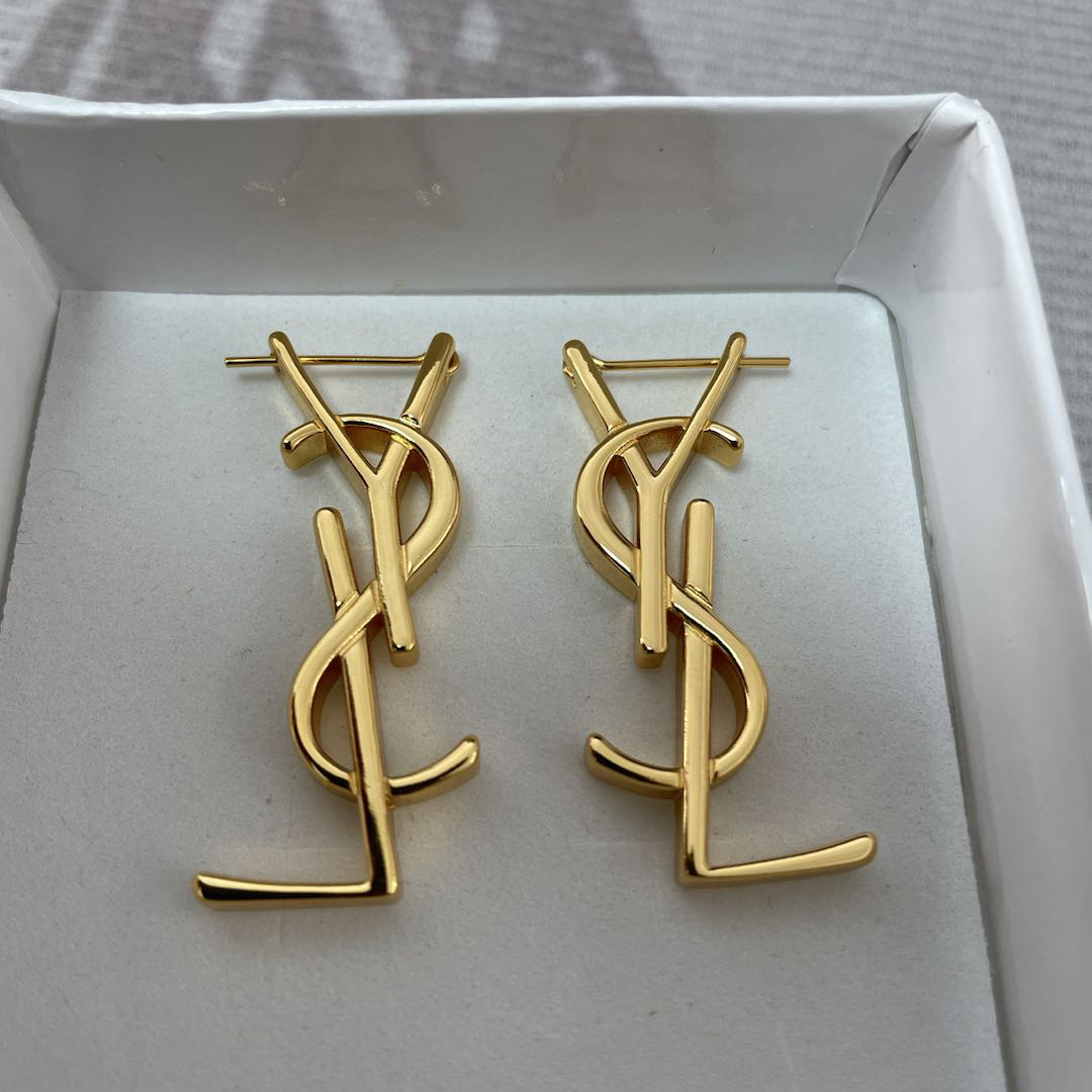 Saint Laurent YSL Earrings - PerfectKickZ