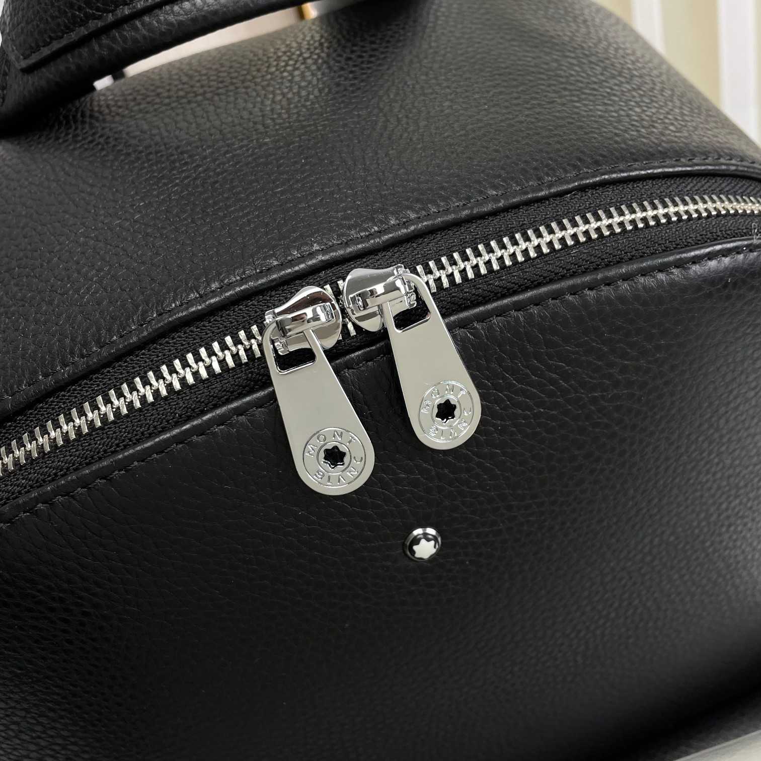 Montblanc Leather Backpack  (30x40x14cm) - PerfectKickZ