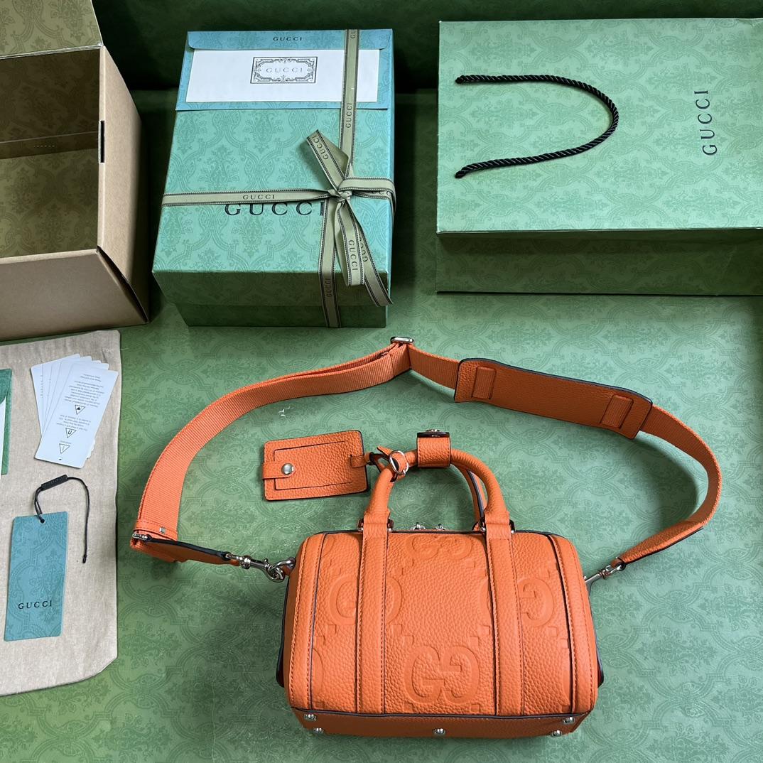 Gucci Jumbo GG Mini Duffle Bag (22-15-12.5cm) - PerfectKickZ