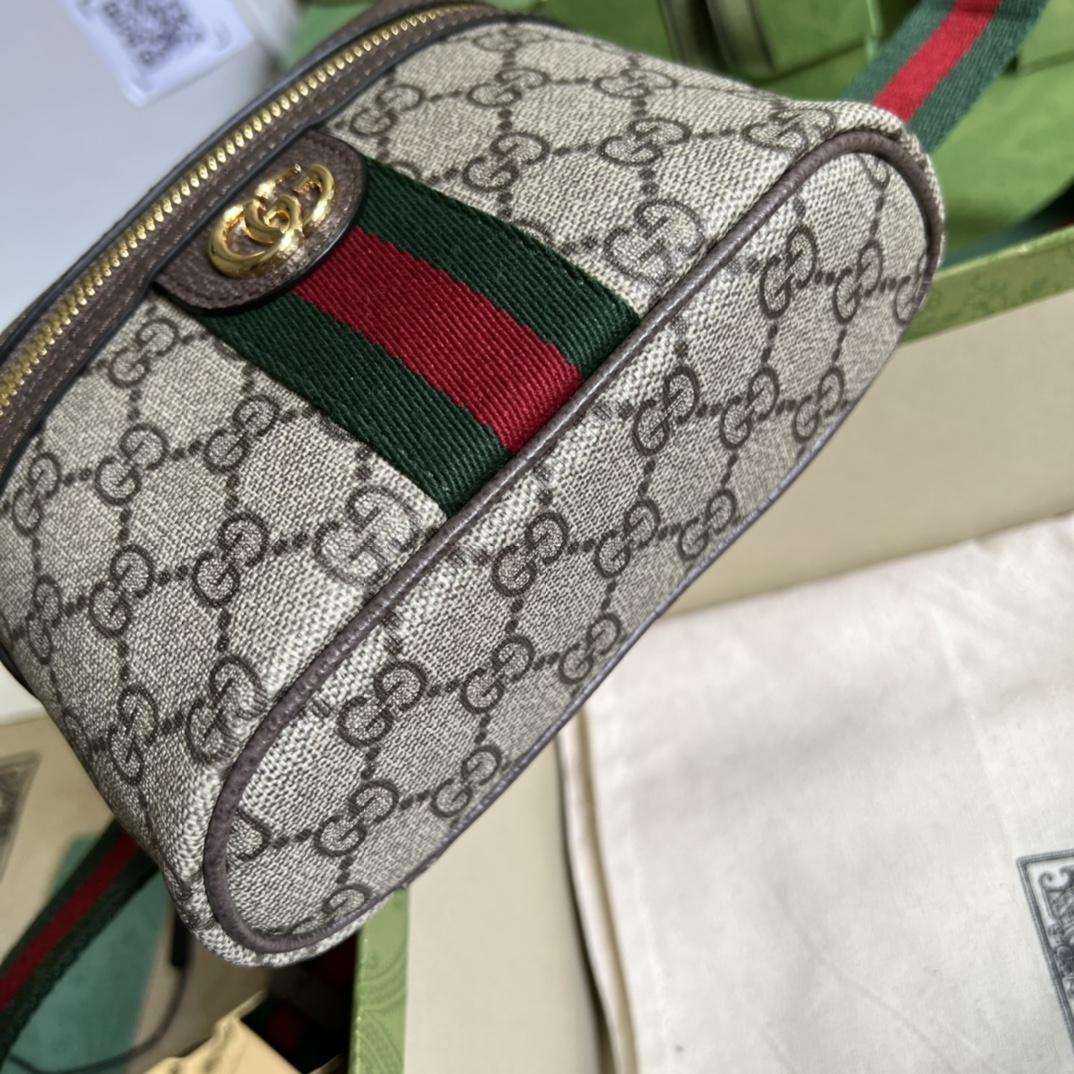 Gucci Ophidia GG Belt Bag (18-12-6cm) - PerfectKickZ