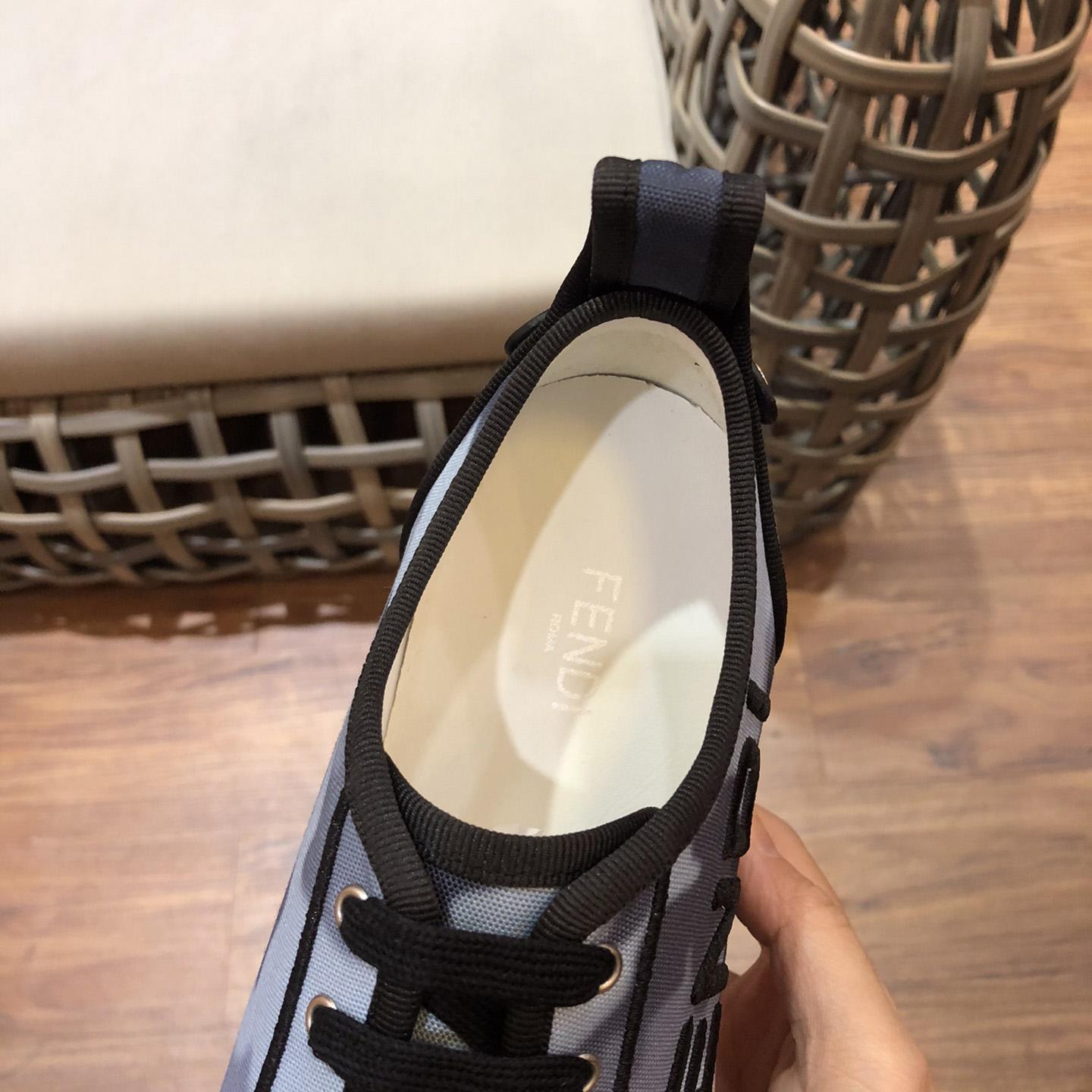 Fendi Rise Canvas Sneaker - PerfectKickZ