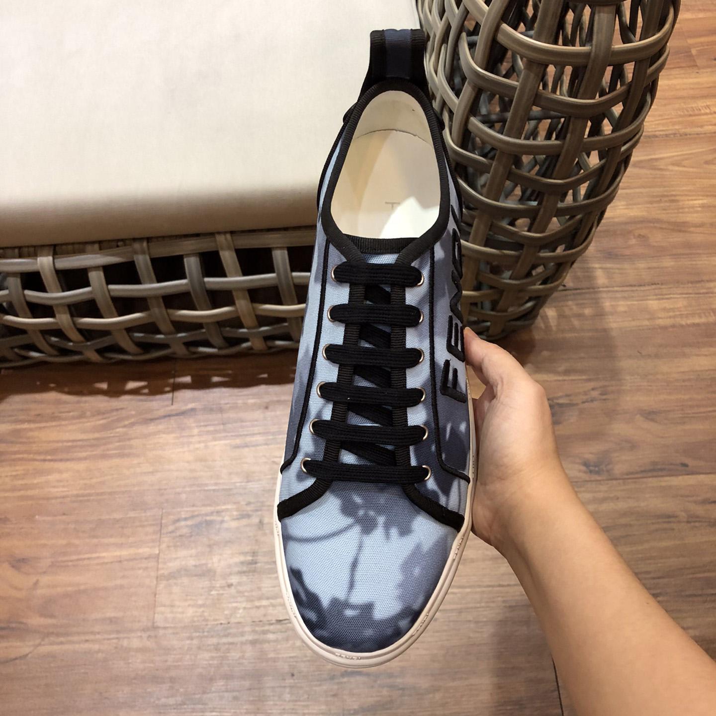 Fendi Rise Canvas Sneaker - PerfectKickZ