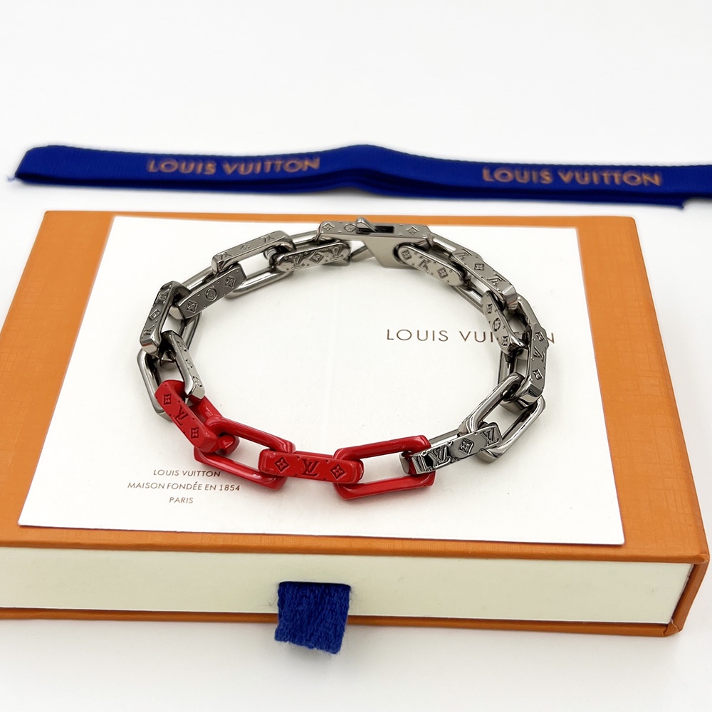 Louis Vuitton Monogram Chain Bracelet    MP3199 - PerfectKickZ