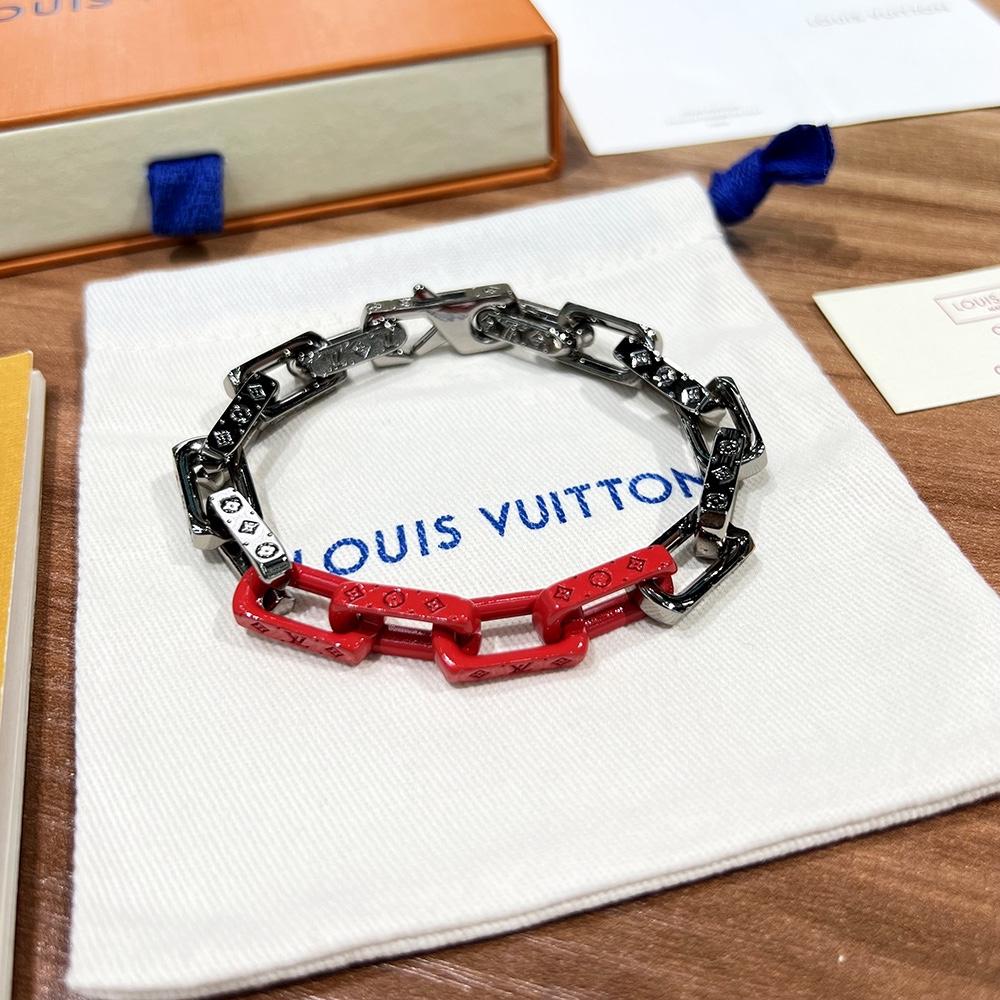 Louis Vuitton Monogram Chain Bracelet    MP3199 - PerfectKickZ