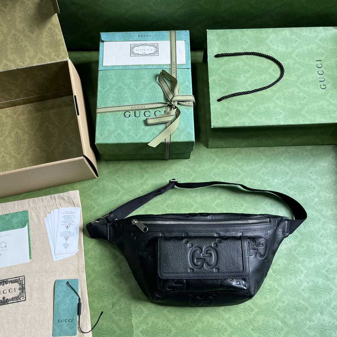 Gucci Jumbo GG Belt Bag(28x 18x 8cm) - PerfectKickZ