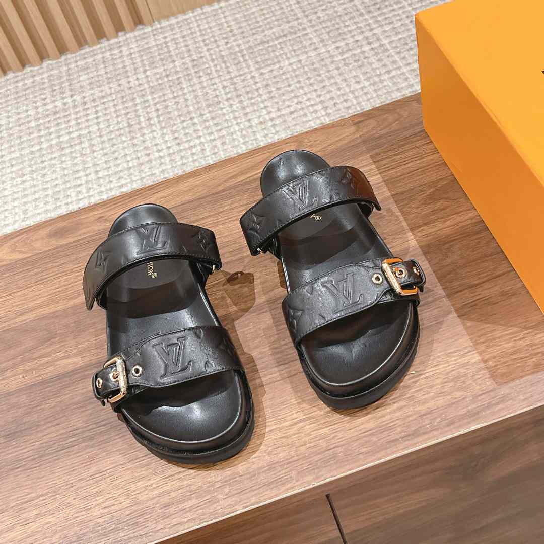 Louis Vuitton Bom Dia Flat Comfort Mule   1ABVN5 - PerfectKickZ