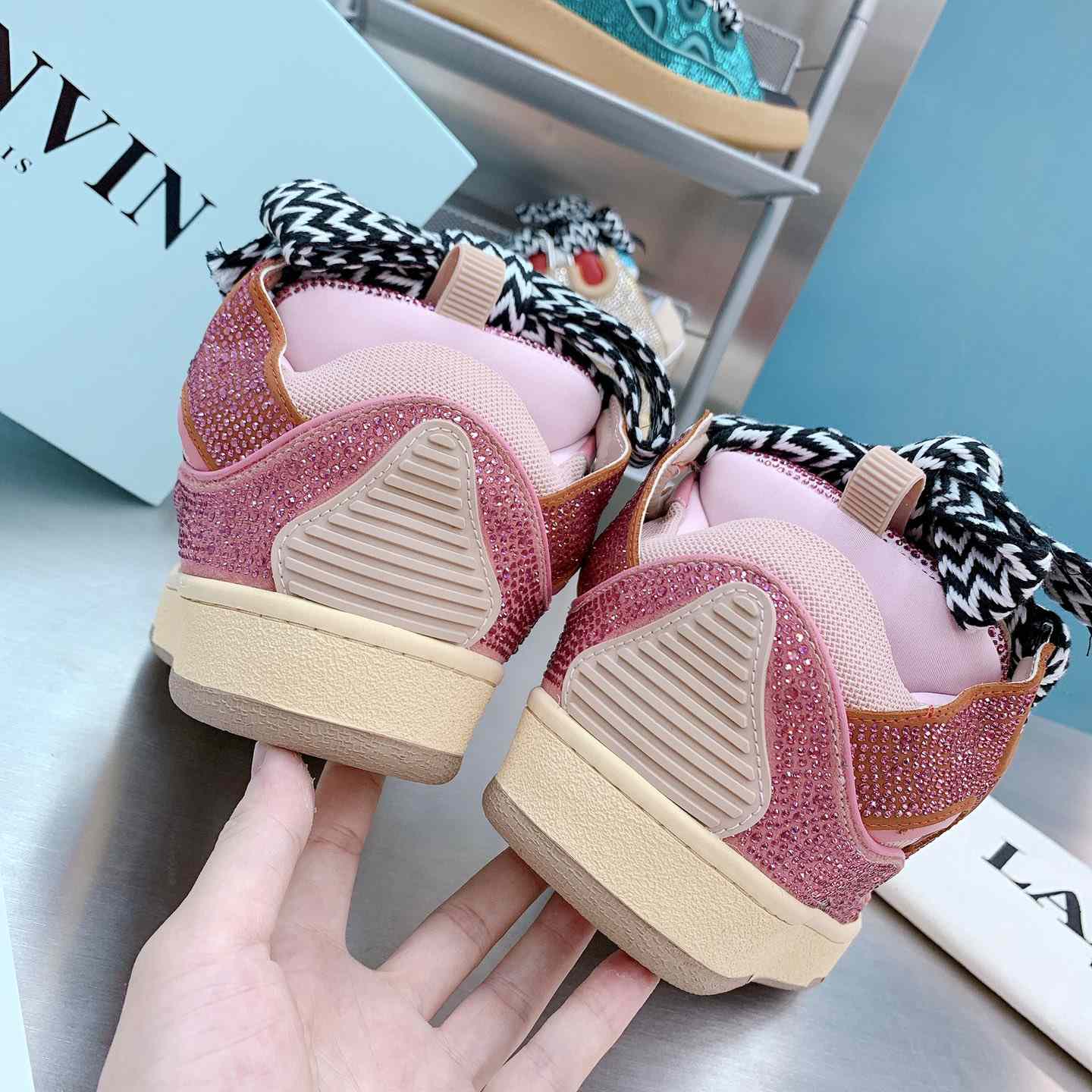 Lanvin Curb Low-top Sneakers - PerfectKickZ