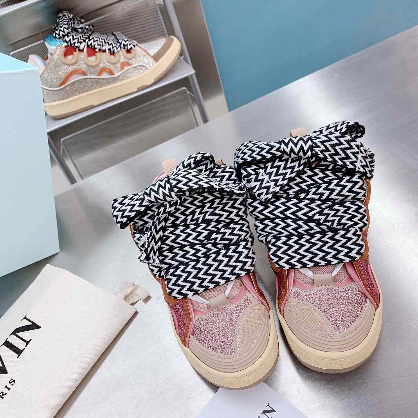 Lanvin Curb Low-top Sneakers - PerfectKickZ