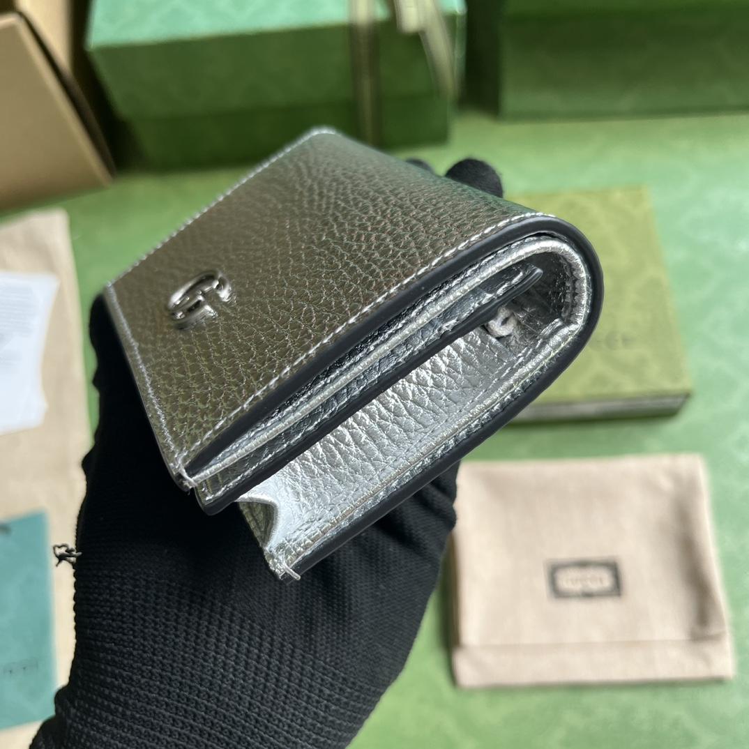 Gucci GG Marmont Card Case Wallet  - PerfectKickZ