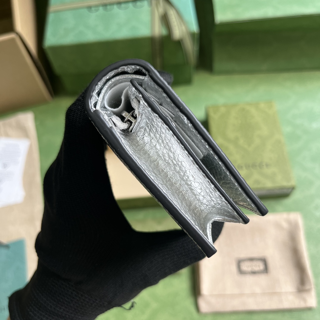Gucci GG Marmont Card Case Wallet  - PerfectKickZ