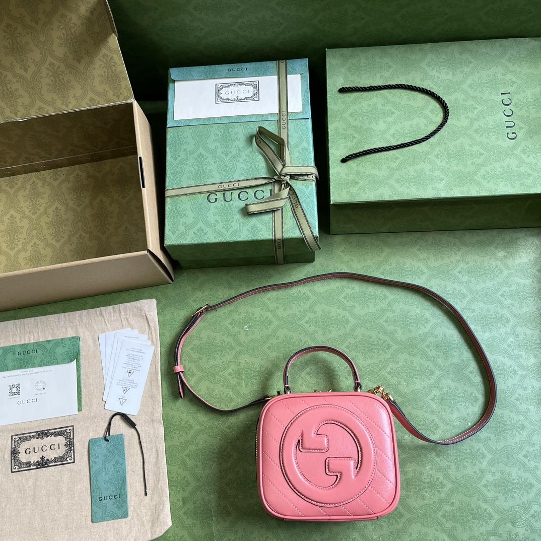 Gucci Blondie Top Handle Bag (17-15-9cm) - PerfectKickZ