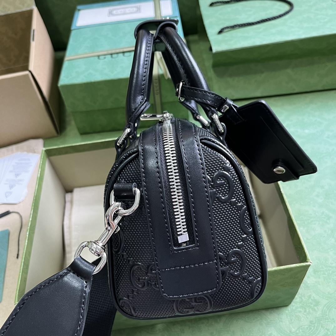 Gucci Jumbo GG Mini Duffle Bag (22-15-12.5cm) - PerfectKickZ