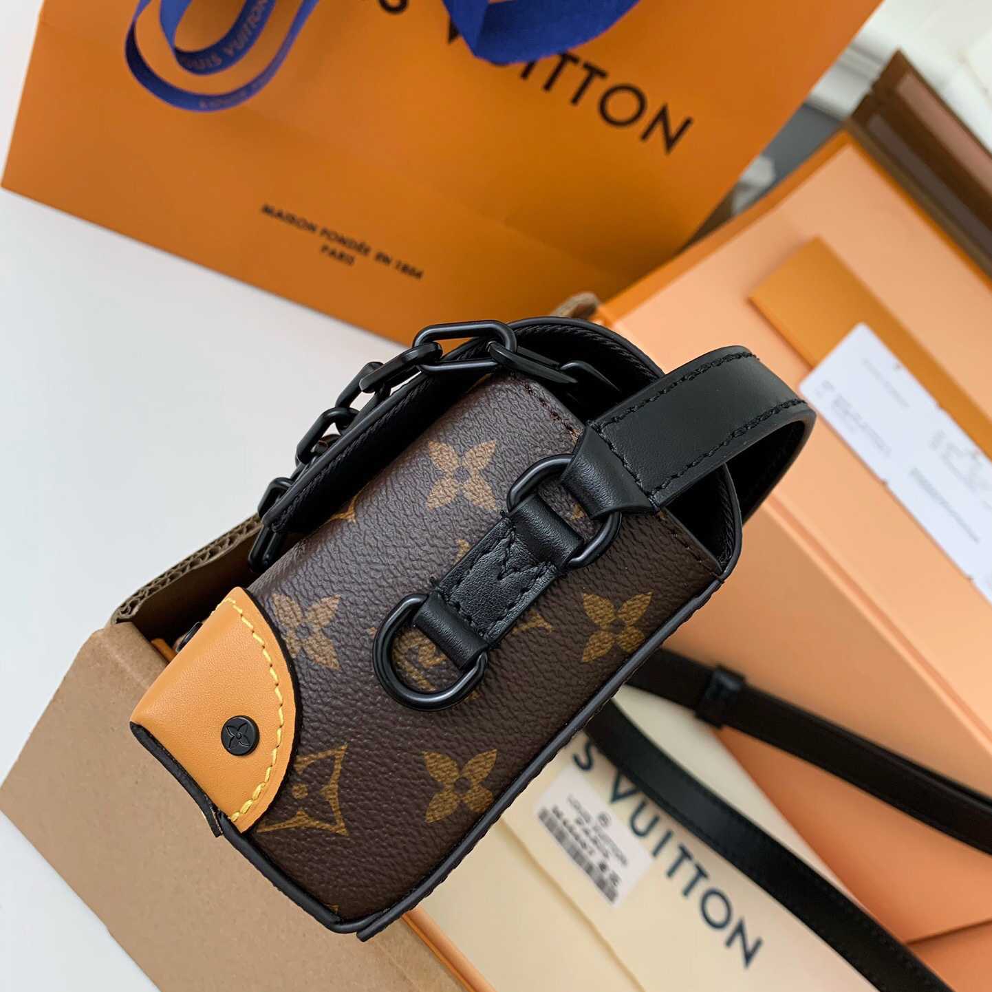 Louis Vuitton Steamer Wearable Wallet Monogram Macassar(18*11*6.5cm)  M82534 - PerfectKickZ