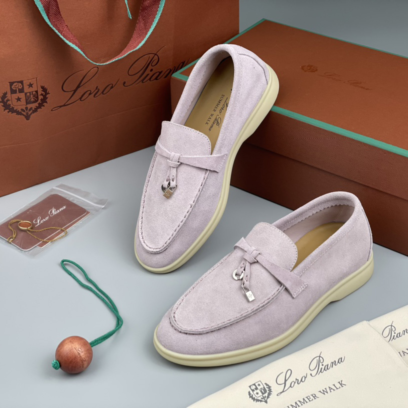 Loro Piana Women's Summer Walk Loafers - PerfectKickZ