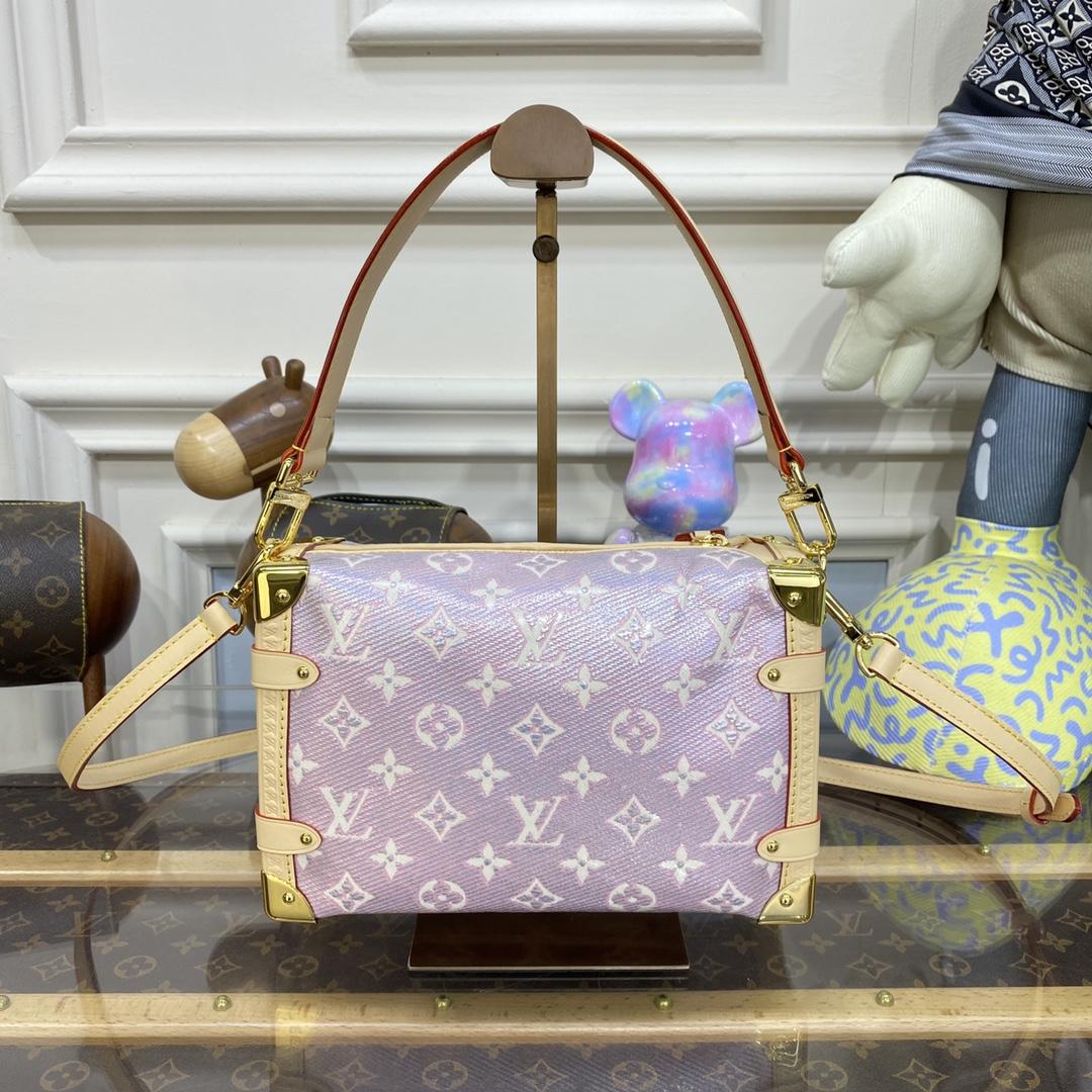 Louis Vuitton Side Trunk Autres Toiles Monogram (21-14-6cm)   M22842 - PerfectKickZ
