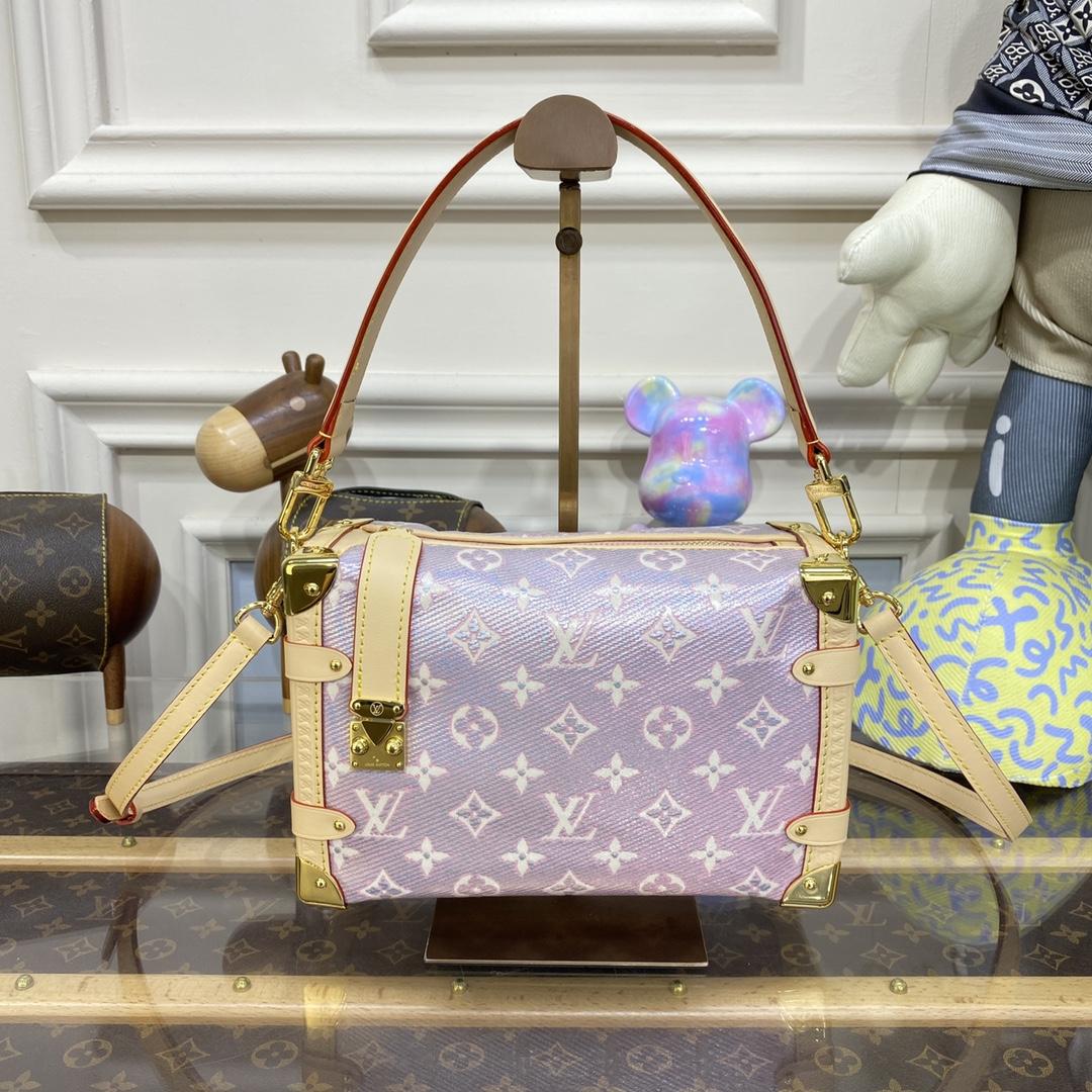 Louis Vuitton Side Trunk Autres Toiles Monogram (21-14-6cm)   M22842 - PerfectKickZ
