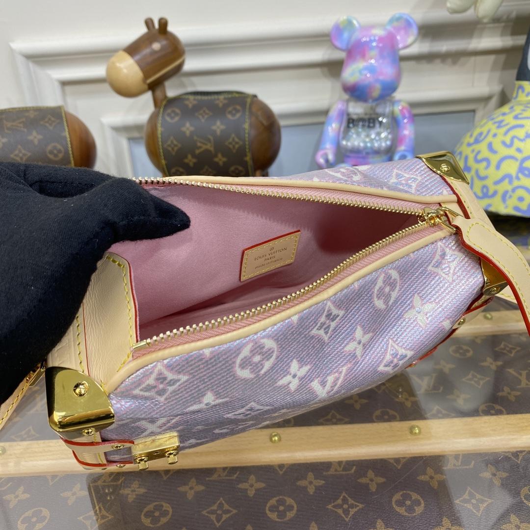 Louis Vuitton Side Trunk Autres Toiles Monogram (21-14-6cm)   M22842 - PerfectKickZ