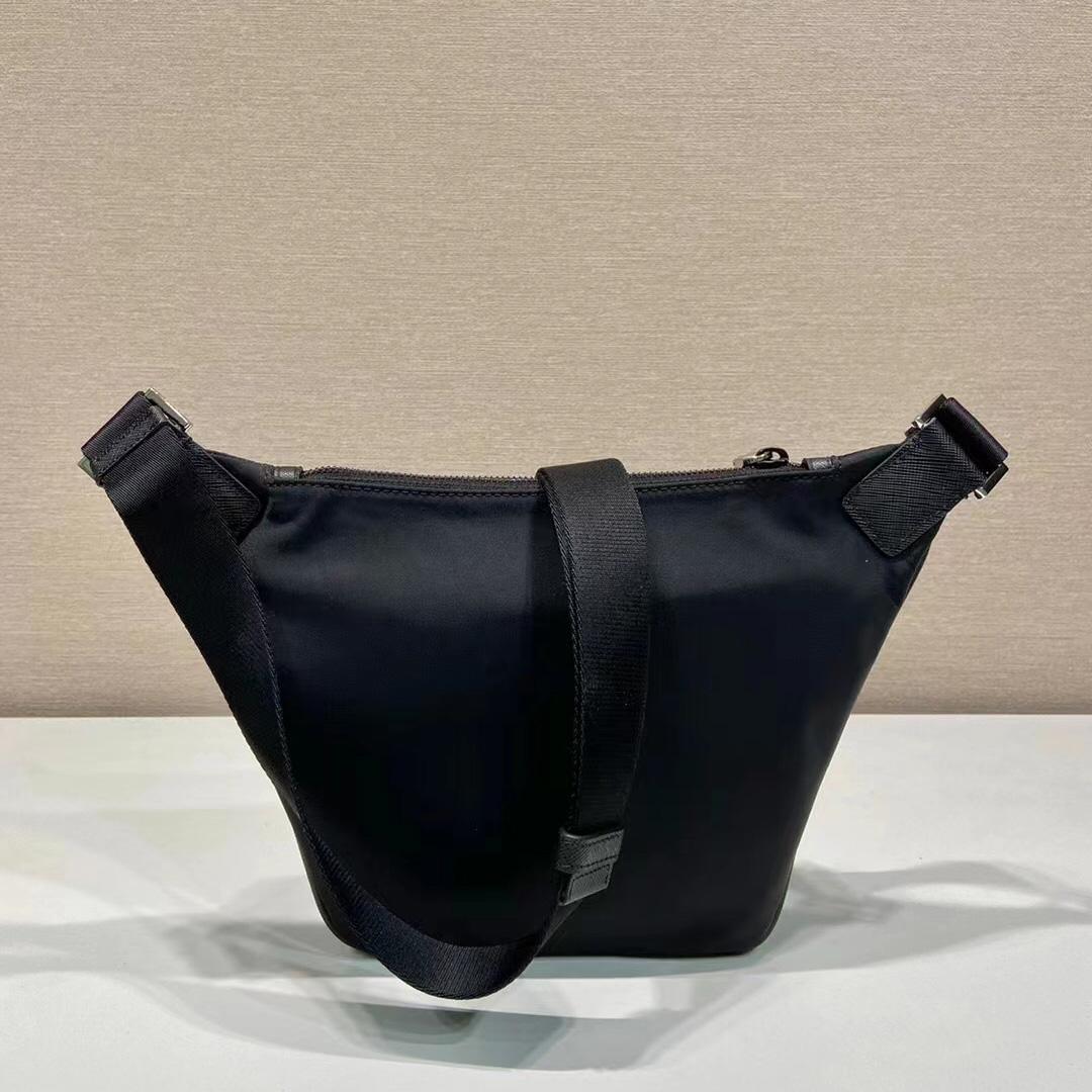 Prada Re-Nylon and Saffiano Leather Shoulder Bag - PerfectKickZ