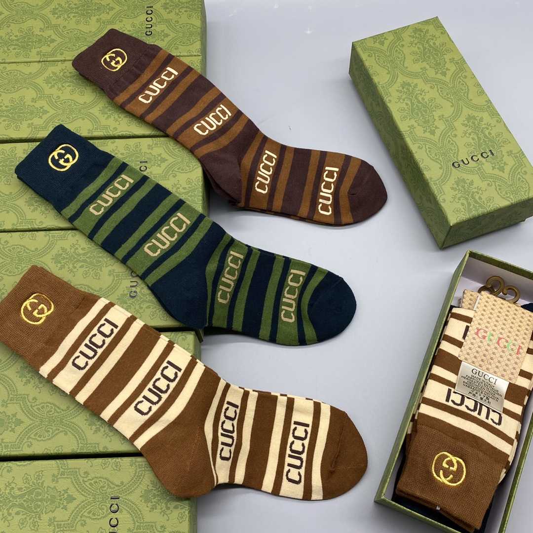 Gucci GG Socks/Box - PerfectKickZ