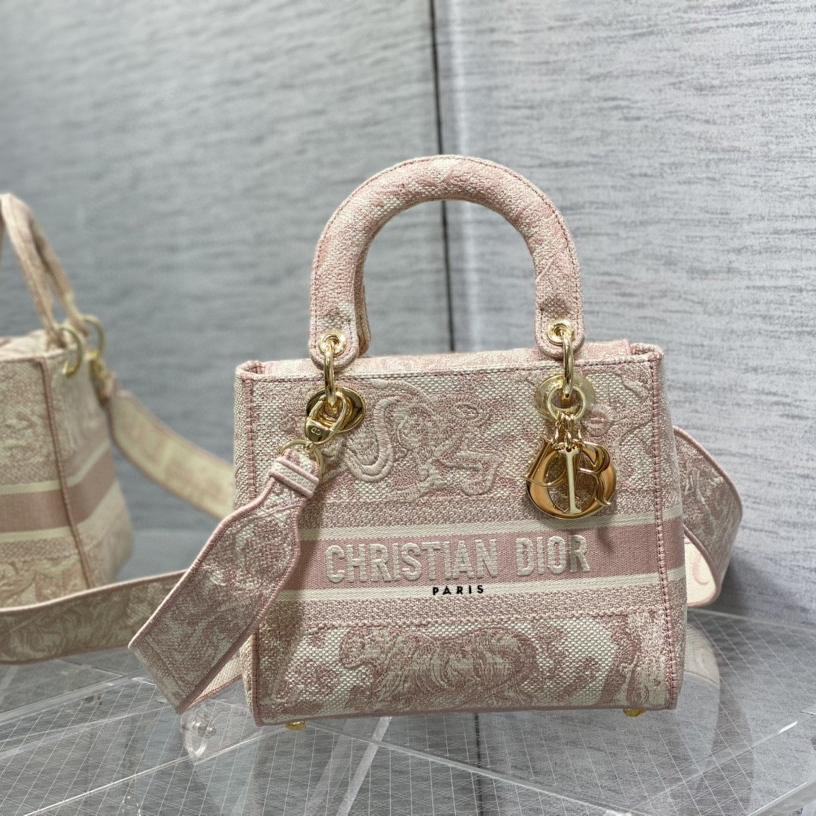 Dior Medium Lady D-lite Bag( 24--20-11cm) - PerfectKickZ