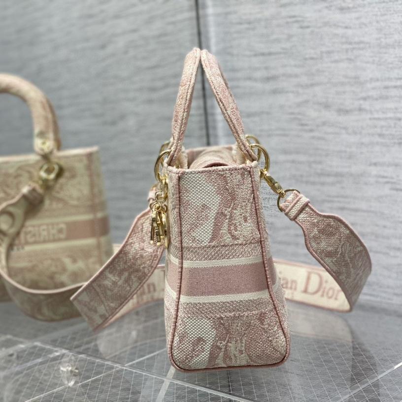 Dior Medium Lady D-lite Bag( 24--20-11cm) - PerfectKickZ