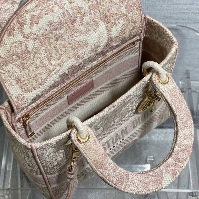 Dior Medium Lady D-lite Bag( 24--20-11cm) - PerfectKickZ