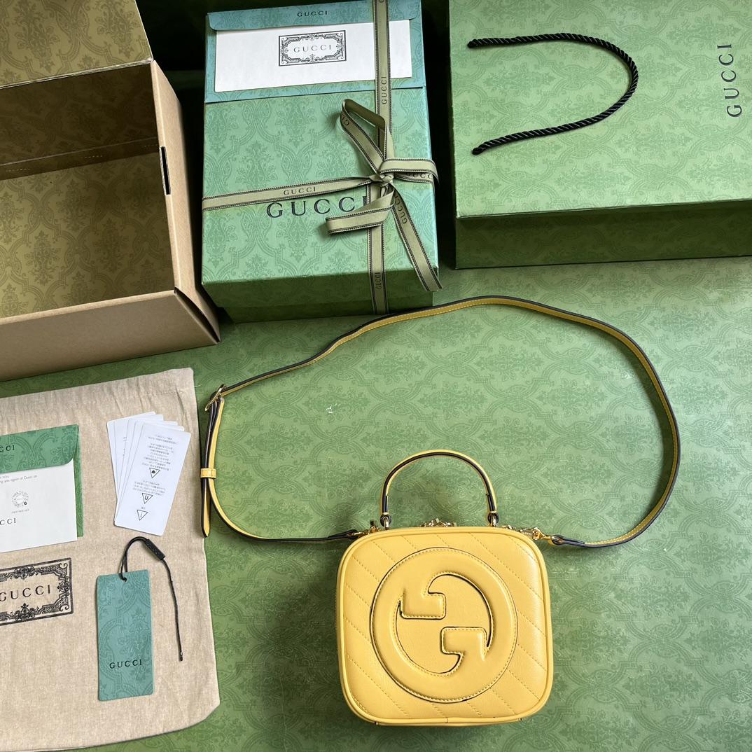 Gucci Blondie Top Handle Bag (17-15-9cm) - PerfectKickZ
